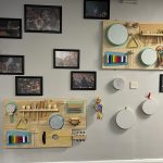 Music wall at Mill Green