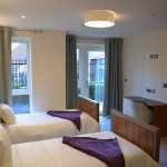 A typical double apartment at Castle Brook for loved ones who want to live together